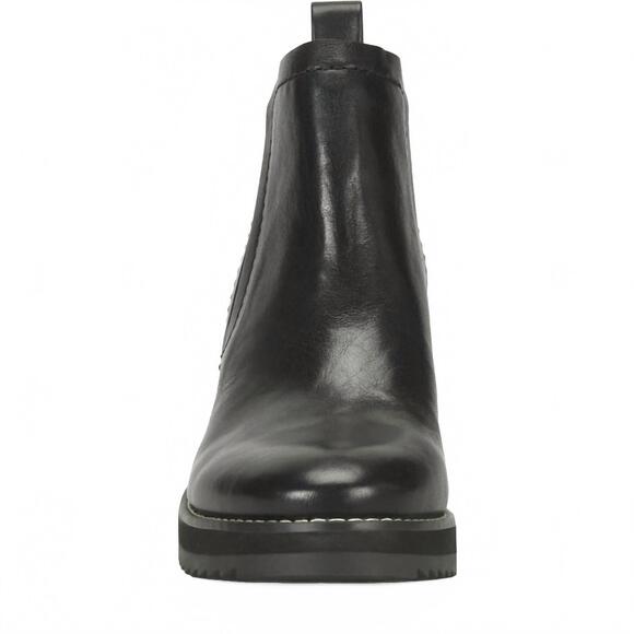 NEW SOFFT women's emeree wedge boot in black leather - Picture 3 of 6